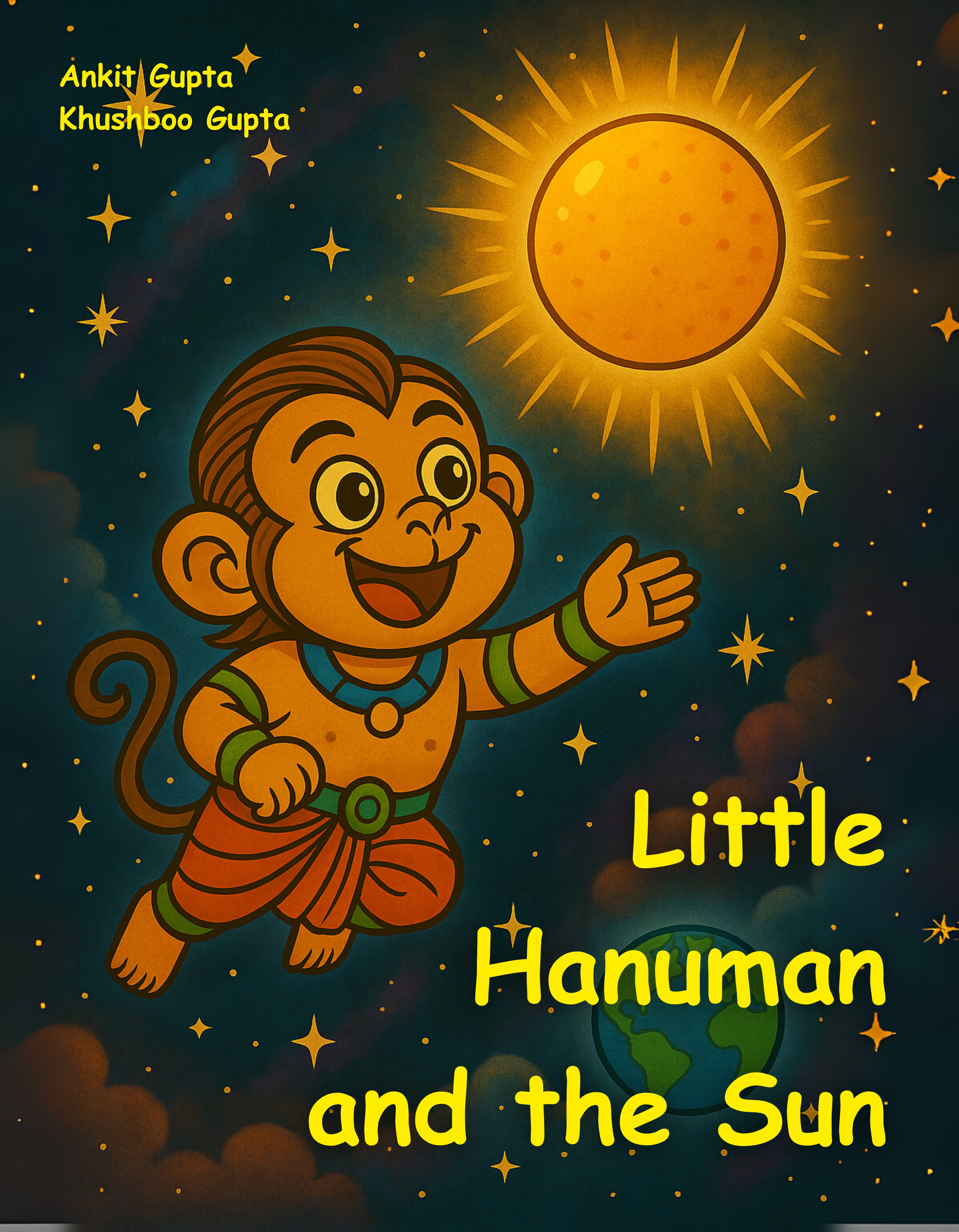 Little Hanuman and the Sun book cover